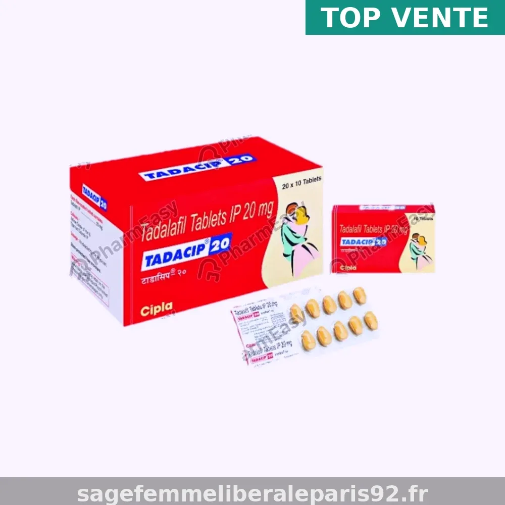 Comment obtenir Tadacip 20mg sans ordonnance en France?