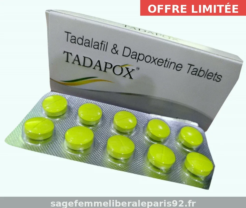 Achat Tadapox 20/60mg en France — sécurisé et confidentiel