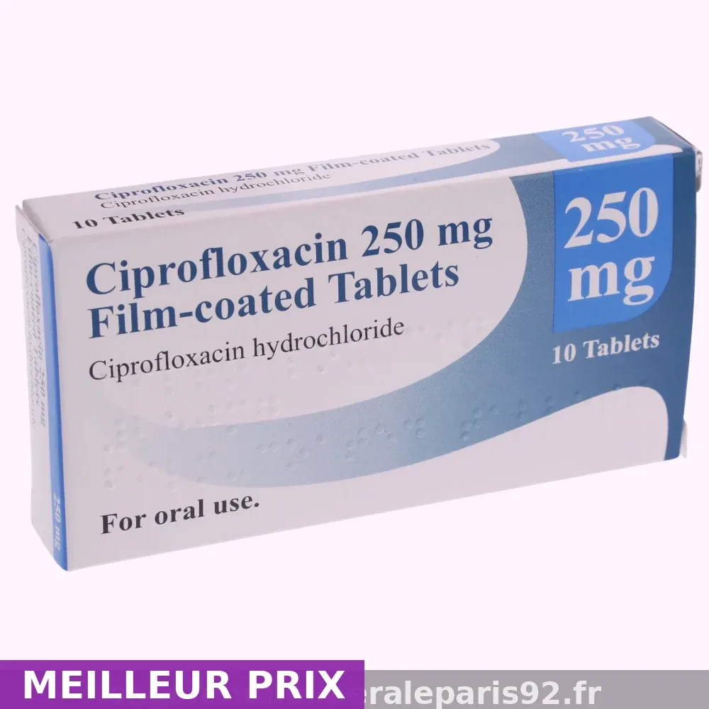 Acheter Ciflox 250mg (Ciprofloxacin) sans ordonnance - Pharmacie Saint-Michel