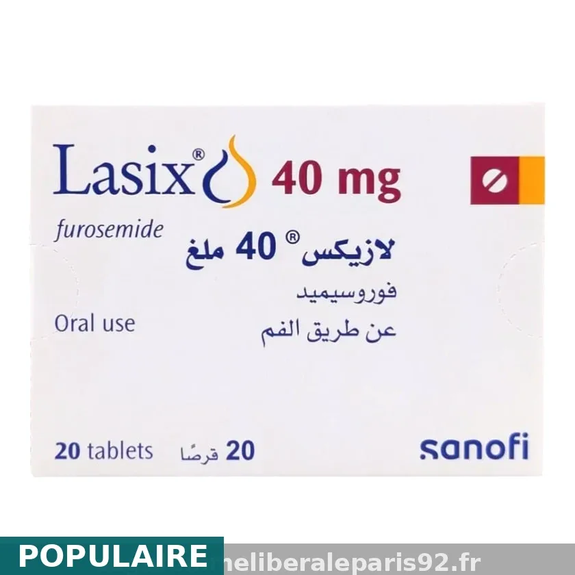 Lasilix: acheter en ligne ou en pharmacie à Nice?
