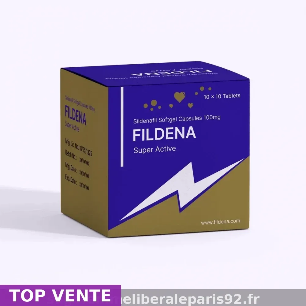 Commander Fildena Super Active 100mg (Sildenafil) en France — traitement dysfonction érectile certifié