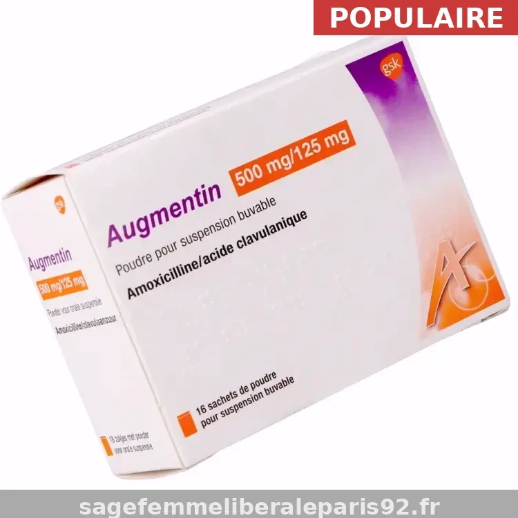 Acheter Augmentin 875/125mg en ligne – livraison en France sous 48h