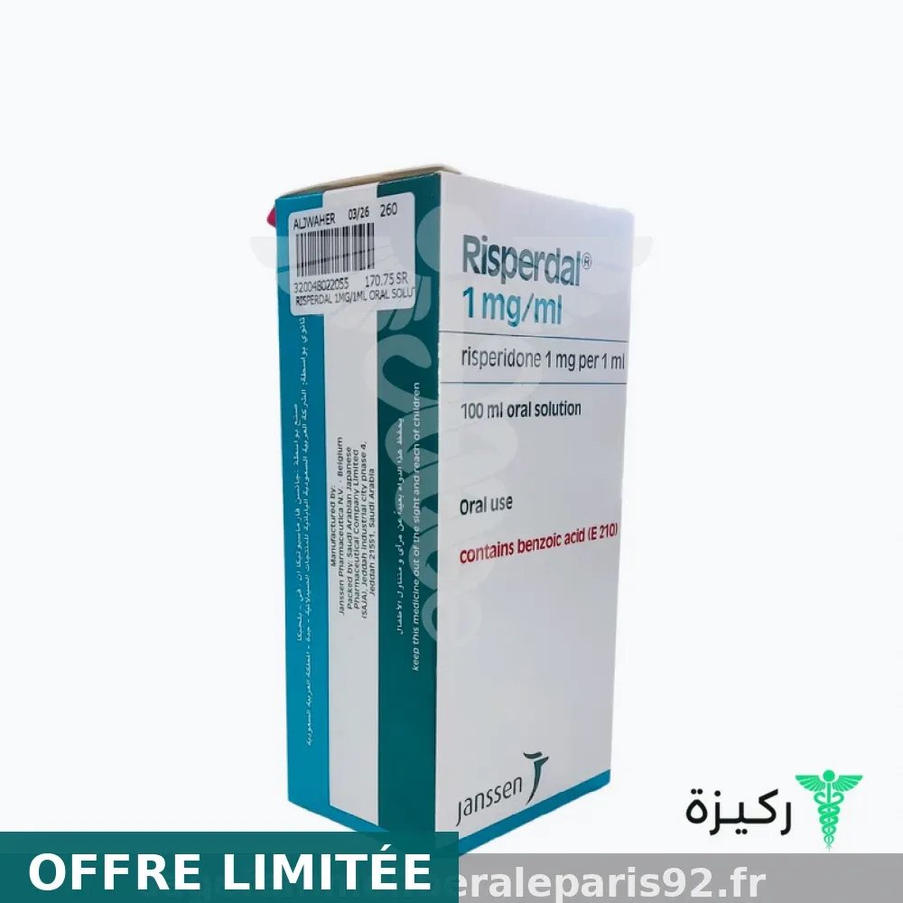 Commander Risperdal 4mg générique livraison rapide en France