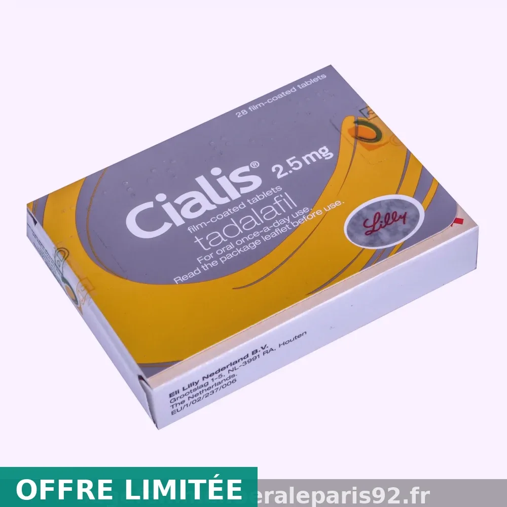 Achat Cialis Quotidien meilleur prix livraison rapide en France