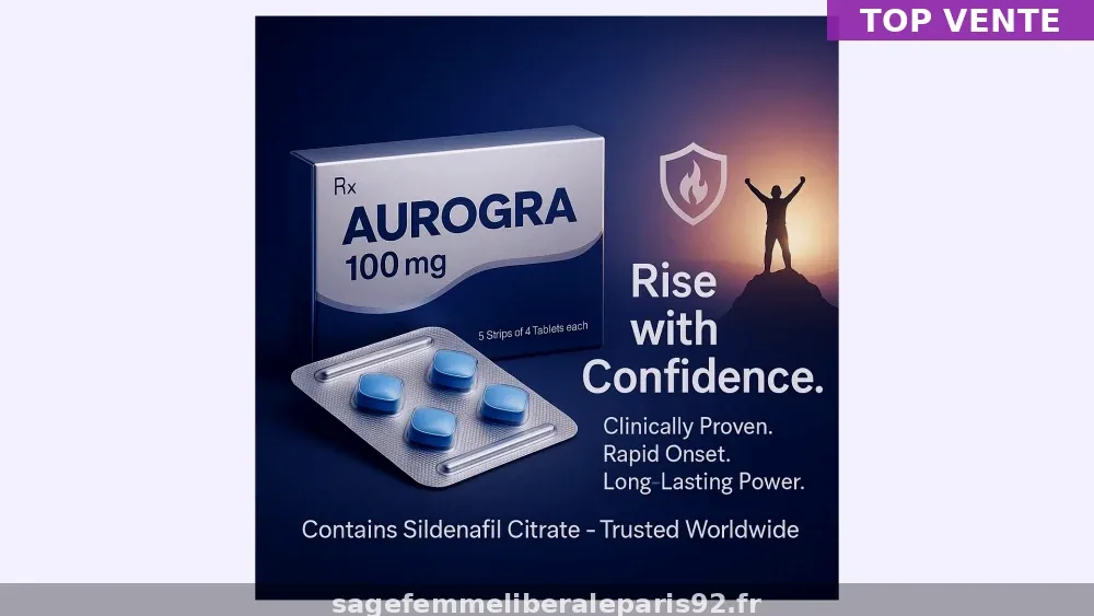 Acheter Aurogra 100mg consultation et livraison en pharmacie