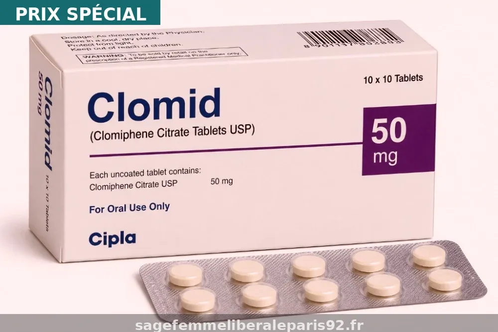 Achat Clomid 100mg en ligne pas cher - Pharmacie du Marché