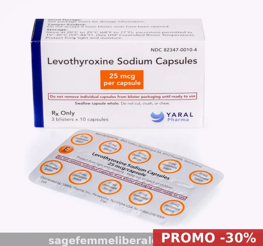 Obtenez Lévothyroxine 100mcg sans ordonnance en France — dès 0,35€