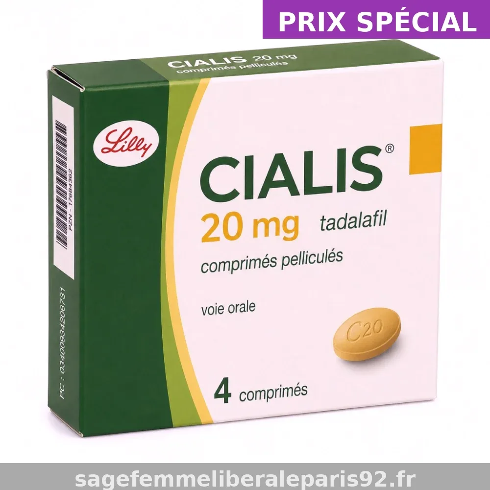 Acheter Cialis 20mg (Tadalafil) en France métropolitaine — ordonnance en ligne rapide