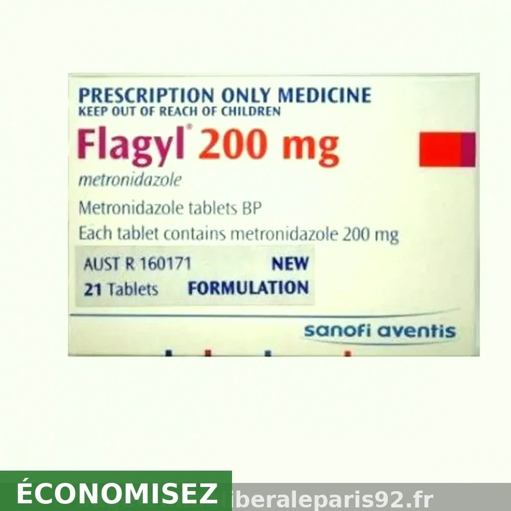 Acheter Flagyl 200mg en pharmacie — ordonnance en ligne: livraison 48h