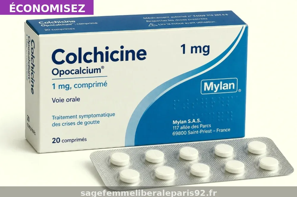Commander Colchicine 0.5mg générique pas cher - Pharmacie des Halles
