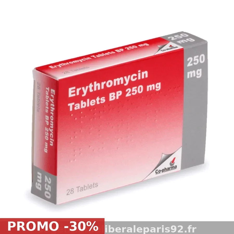 Achat Érythromycine 500mg en ligne meilleur prix